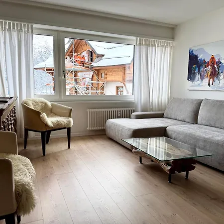 Appartement Tinus - 3 Min Walk To Lift Saint-Moritz