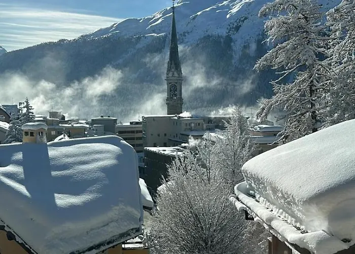 Tinus - 3 Min Walk To Lift Apartment St. Moritz